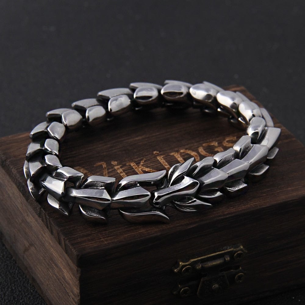 Viking Ouroboros Vintage Armband