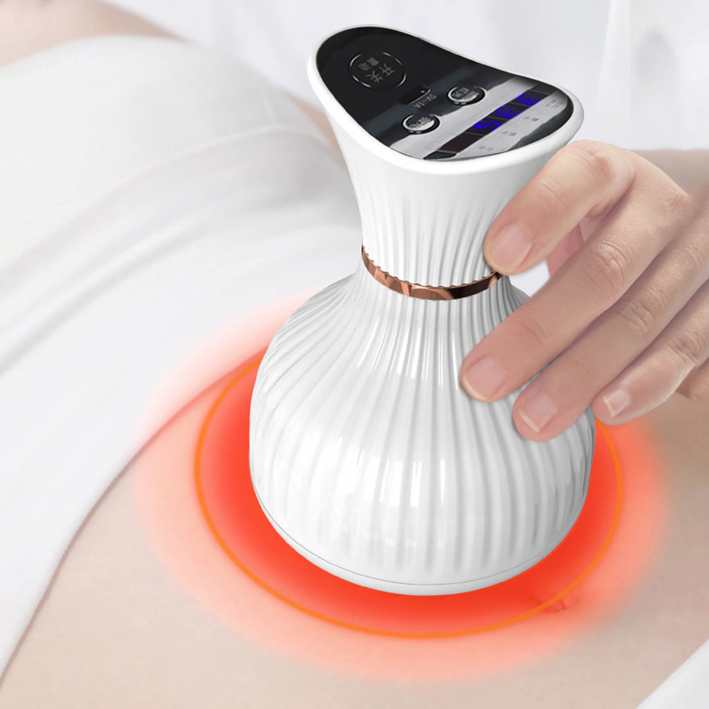 VitaRelax | Elektrischer EMS Nacken- und Rückenmassagegerät mit Wärmetherapie