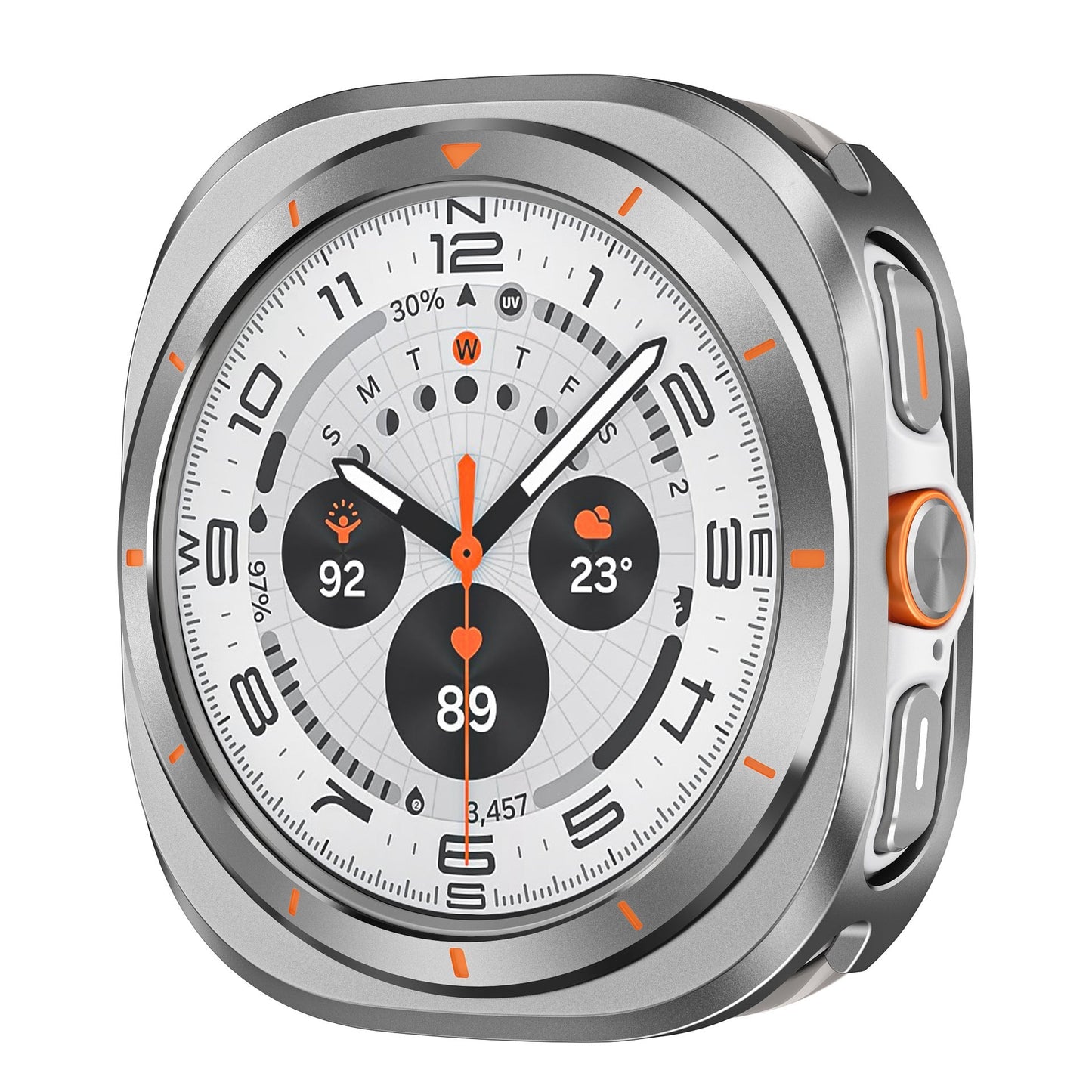 Vollrand Kratzfeste Metall 360° Schutzhülle für Samsung Galaxy Watch Ultra