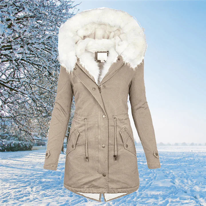 Wärmeschutz Elvana | Stilvoller Wintermantel für Damen