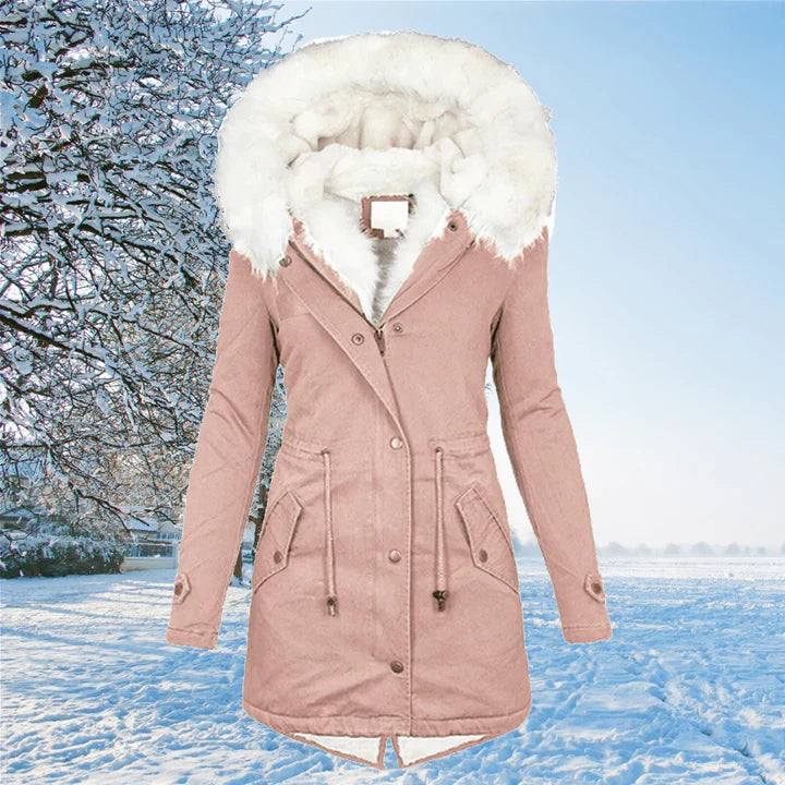 Wärmeschutz Elvana | Stilvoller Wintermantel für Damen