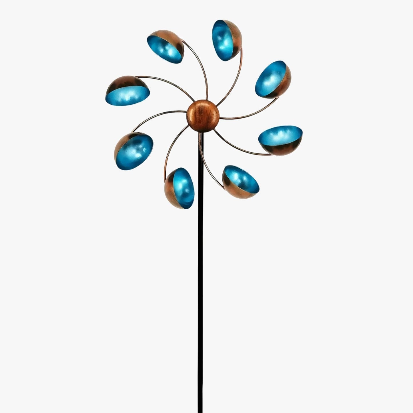 Waylon | Metall Windrotor – Fesselnde Blumen Windmühle für Ihren Garten