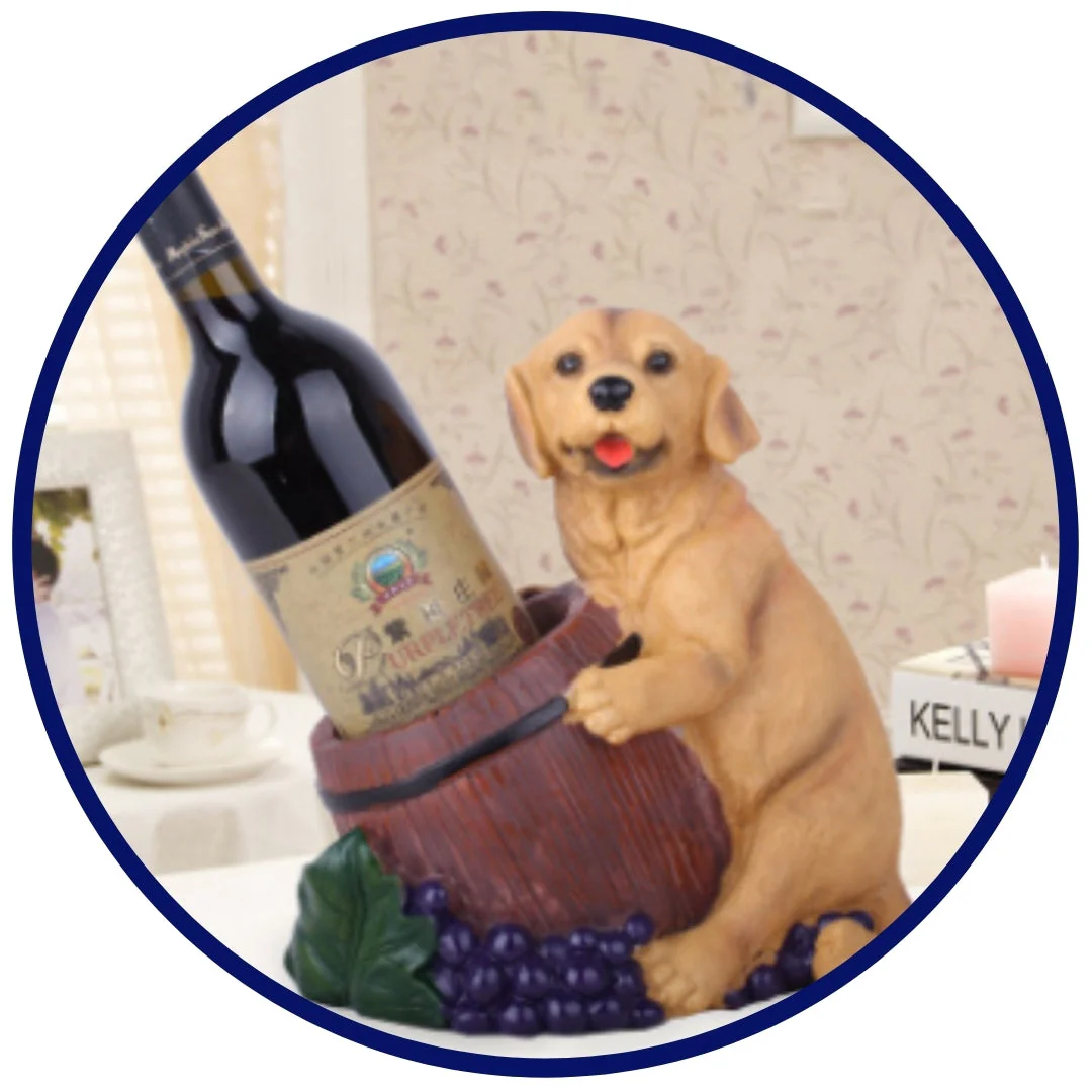 Wein Hund Ornament