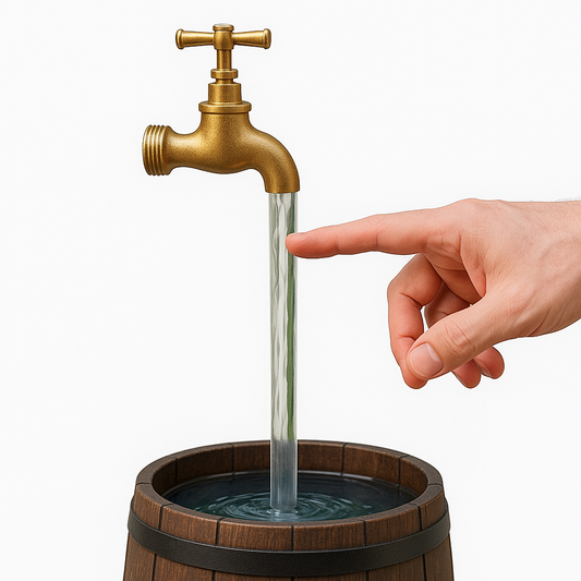 Wondertap Magischer Wasserhahn - einzigartige Dekoration für Zuhause und Garten