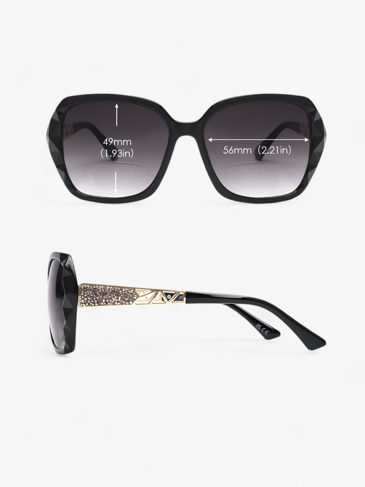 Xairel | Oversize Sonnenbrille für Frauen – UV-Schutz und Stil
