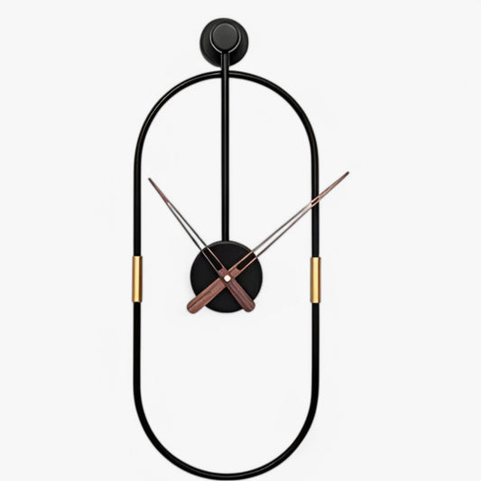 Xander | Minimalistische große Wanduhr für das Wohnzimmer