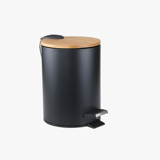 Ysabelle | Stilvoller Treteimer – Soft Close & Bambusdeckel