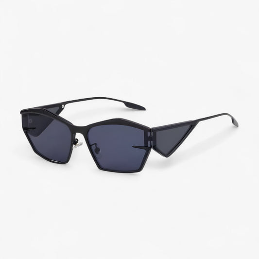 Zane | Y2K Metall Punk Sonnenbrille für den Außenbereich