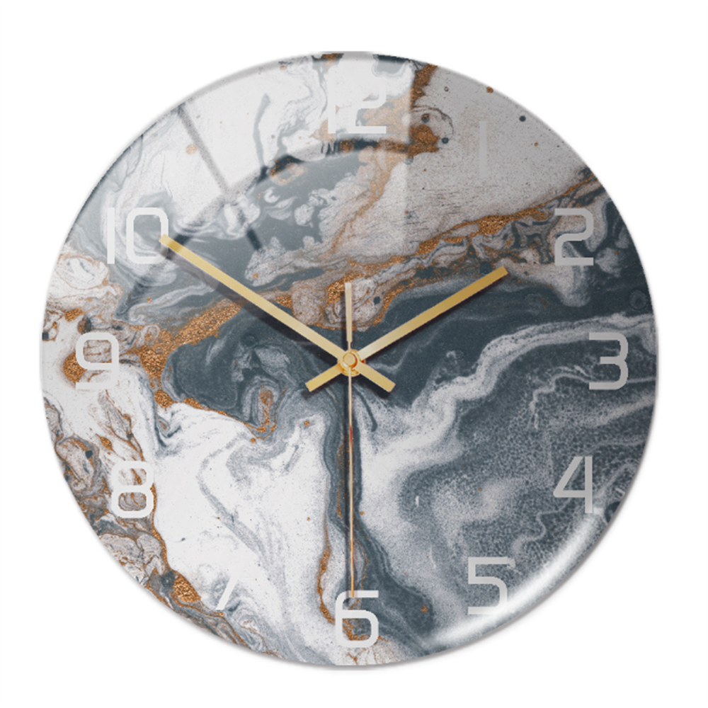 Zeitloser Marmor-Uhr