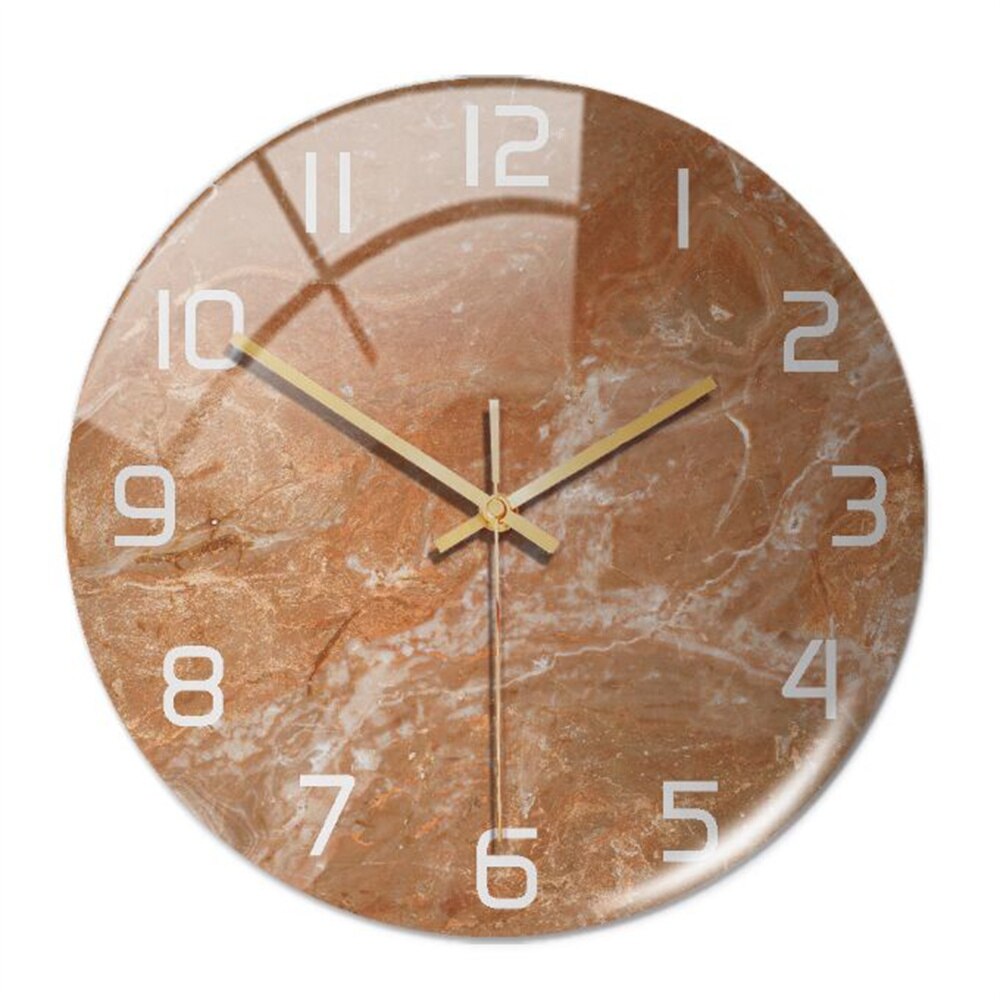 Zeitloser Marmor-Uhr