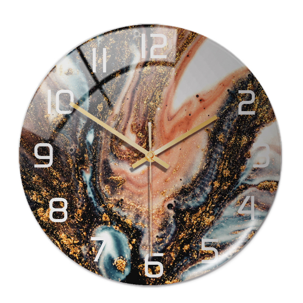 Zeitloser Marmor-Uhr