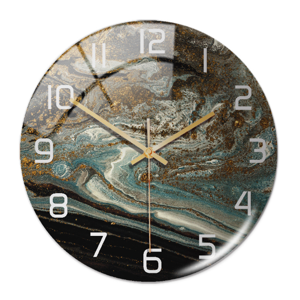Zeitloser Marmor-Uhr