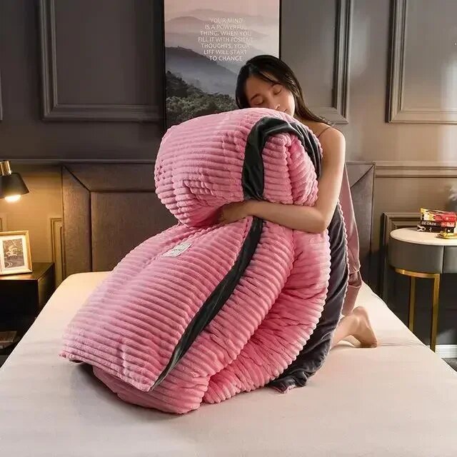 Velvet WarmNest | Ultraweicher Samt-Bettbezug für königlichen Schlaf