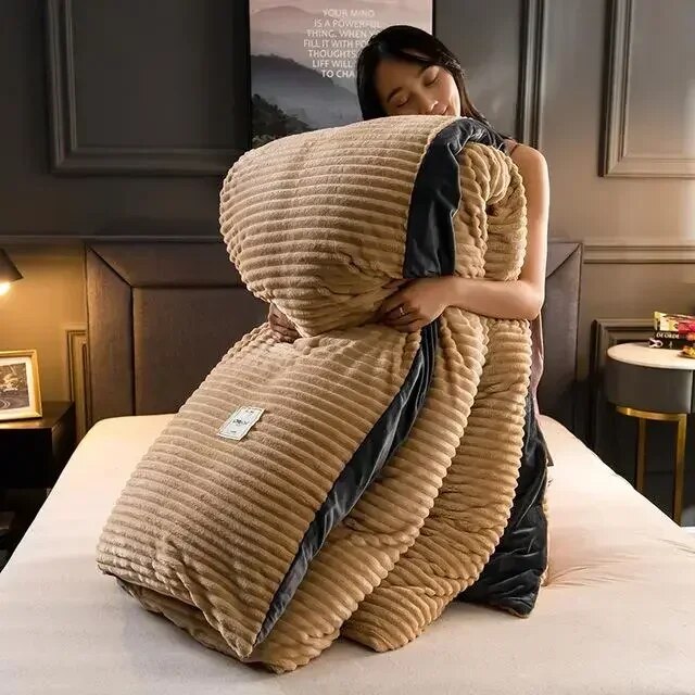 Velvet WarmNest | Ultraweicher Samt-Bettbezug für königlichen Schlaf