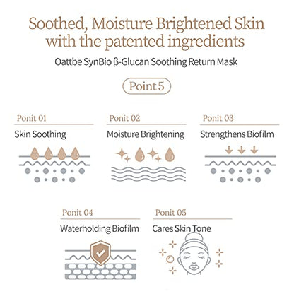 Oattbe Soothing Sheet Mask