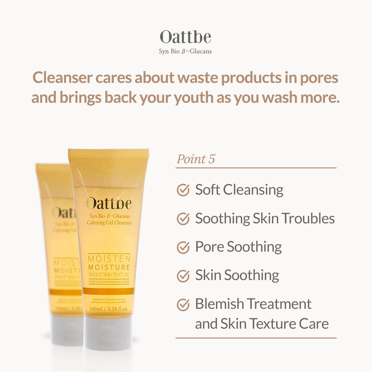 Oattbe Calming Gel Cleanser